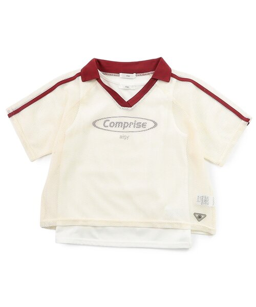 algy(アルジー)の「【接触冷感】タンク&メッシュトップスセット(その他トップス・キッズ・ブラック/アイボリー/サックスブルー・XX-SMALL/X-SMALL/MEDIUM/SMALL)」の16枚目の写真