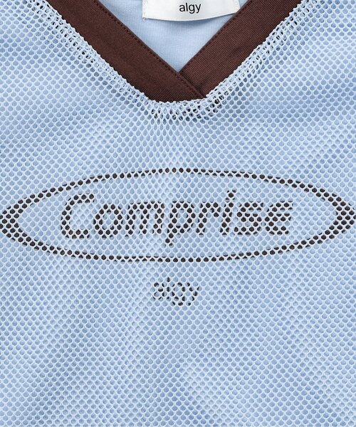 algy(アルジー)の「【接触冷感】タンク&メッシュトップスセット(その他トップス・キッズ・ブラック/アイボリー/サックスブルー・XX-SMALL/X-SMALL/MEDIUM/SMALL)」の4枚目の写真