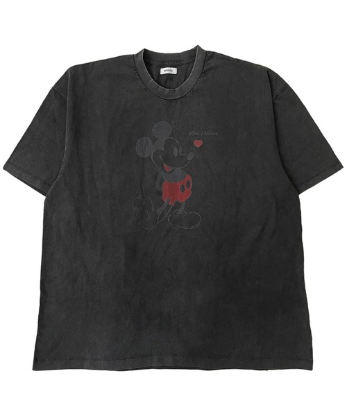 【BASICKS】ベーシックス × Mickey Mouse プリント◇Tシャツ BASICKS/ベーシックス】Mickey Mouse/Vintage Print T-shirt
