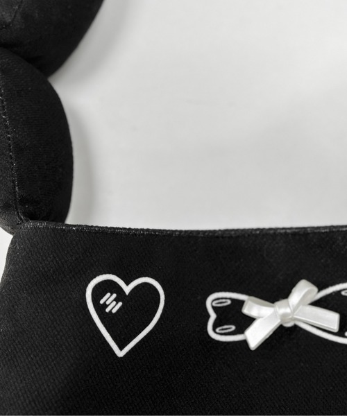 LA POMME petit(ラポミ・プチ)の「LA POMME petit Puffy Strap Bucket Bag(ハンドバッグ・レディース・ブルー/ブラック/レッド・FREE)」の6枚目の写真