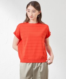 連休お値下げ AMACA 半袖ニット 新品タグ付き AMACA|アマカのニット/セーター(半袖)通販 - ZOZOTOWN
