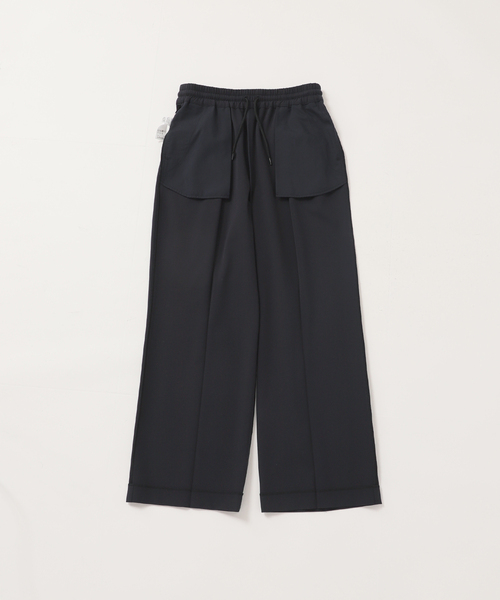 追加/一部WEB限定/新色》スムースフレアタックパンツ（スラックス
