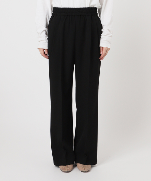 追加/一部WEB限定/新色》スムースフレアタックパンツ（スラックス