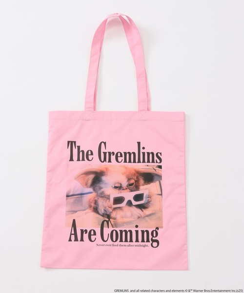 LOWRYS FARM（ローリーズファーム）の「グレムリントートＢＡＧ　498649（トートバッグ・キッズ・ピンク/オフホワイト・FREE）」の5枚目の写真