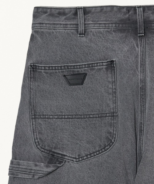 フォーサムワン、DENIM CROP CARGO ブラック 48 フォーサムワン、DENIM CROP CARGO ブラック 48 FORSOMEONE