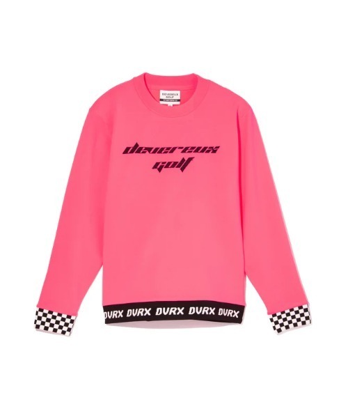 セール】Born to Golf チェッカーリブニットプルオーバー（スウェット