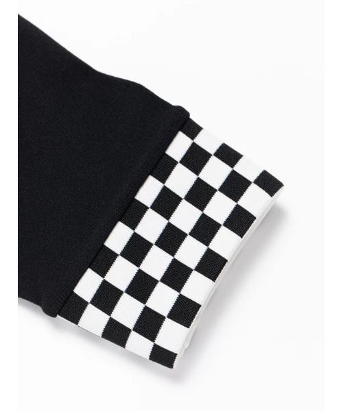 Born to Golf チェッカーリブニットプルオーバー（スウェット