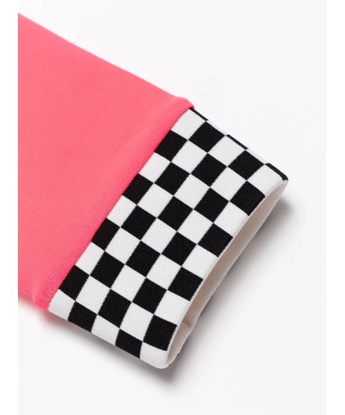 Born to Golf チェッカーリブニットプルオーバー（スウェット