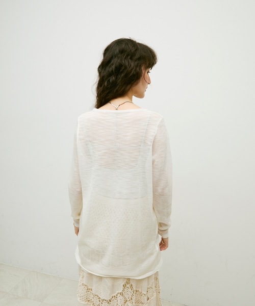 Mist sheer cardigan / ミストシアーカーディガン（カーディガン