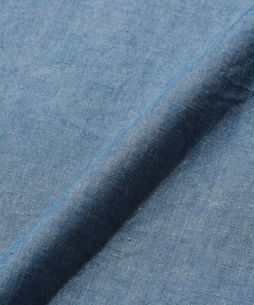 BEAMS PLUS（ビームスプラス）の「MIL Open Collar Chambray（シャツ/ブラウス・メンズ・ブルー/サックスブルー・S/L/M/XL）」の12枚目の写真