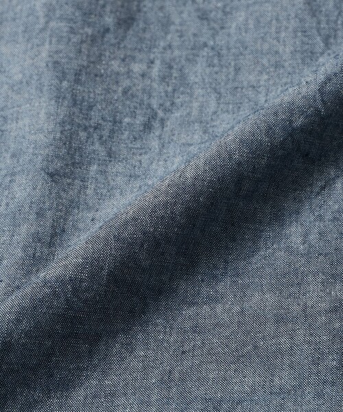 BEAMS PLUS（ビームスプラス）の「MIL Open Collar Chambray（シャツ/ブラウス・メンズ・ブルー/サックスブルー・S/L/M/XL）」の18枚目の写真