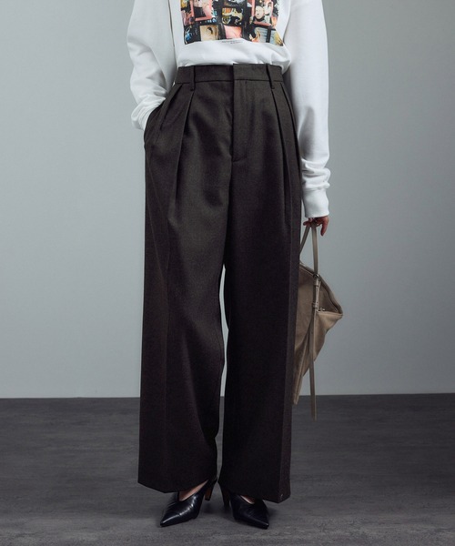 SALON Adam et rope ワイドパンツ SALON Adam et rope ワイドパンツ