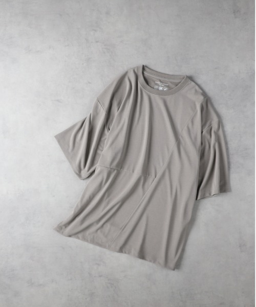 セール】【BACK NUMBER】【汗染み防止/吸水速乾/UVカット】切替半袖T