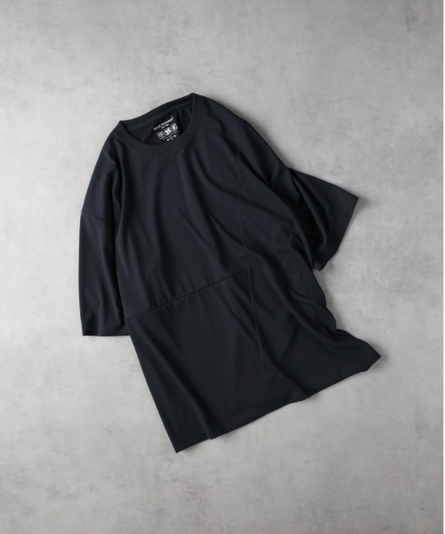 セール】【BACK NUMBER】【汗染み防止/吸水速乾/UVカット】切替半袖T