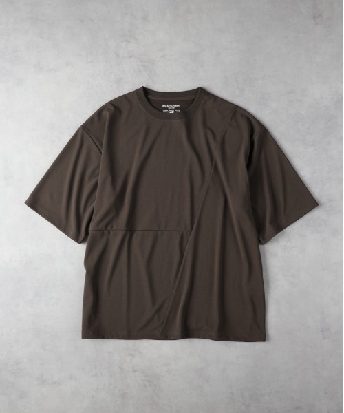 セール】【BACK NUMBER】【汗染み防止/吸水速乾/UVカット】切替半袖T