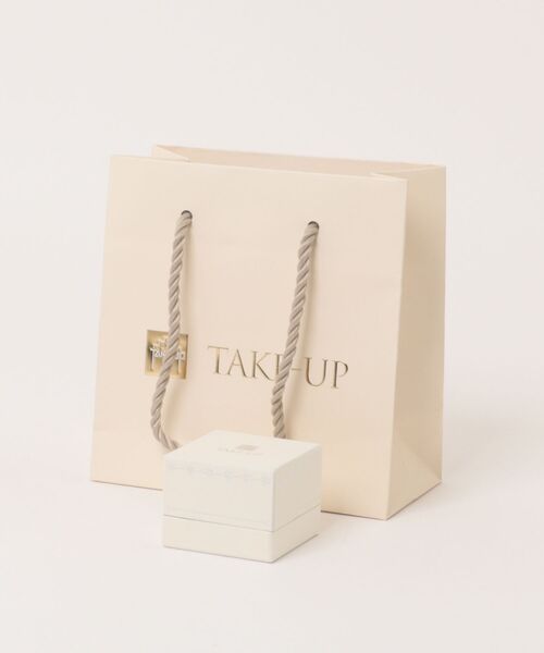 TAKE-UP（テイクアップ）の「K10 ホースシュー ワンポイントピアス( YG)（ピアス（両耳用）・レディース・イエローゴールド・FREE）」の7枚目の写真