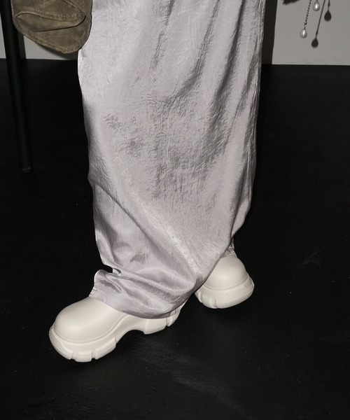 chuclla(チュクラ)の「インナーボア クロッグシューズ chs25a004(その他シューズ・レディース・ブラック/ホワイト・S/M/L)」の11枚目の写真