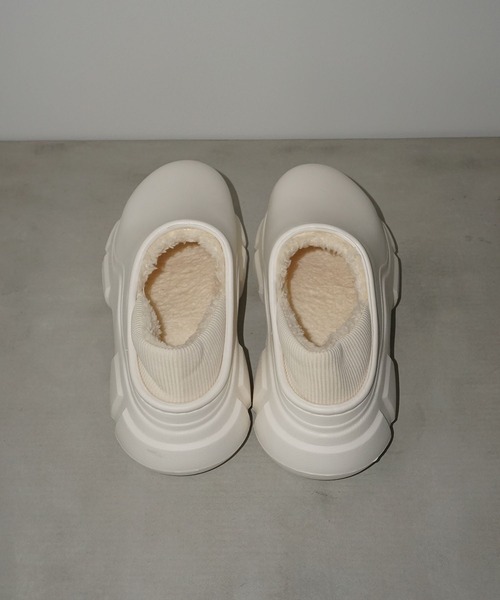 chuclla(チュクラ)の「インナーボア クロッグシューズ chs25a004(その他シューズ・レディース・ブラック/ホワイト・S/M/L)」の12枚目の写真