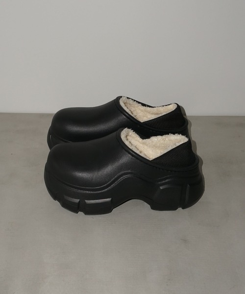 chuclla(チュクラ)の「インナーボア クロッグシューズ chs25a004(その他シューズ・レディース・ブラック/ホワイト・S/M/L)」の17枚目の写真