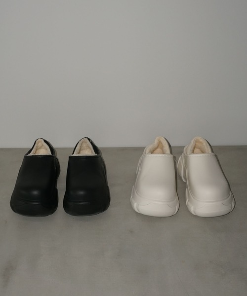 chuclla(チュクラ)の「インナーボア クロッグシューズ chs25a004(その他シューズ・レディース・ブラック/ホワイト・S/M/L)」の20枚目の写真