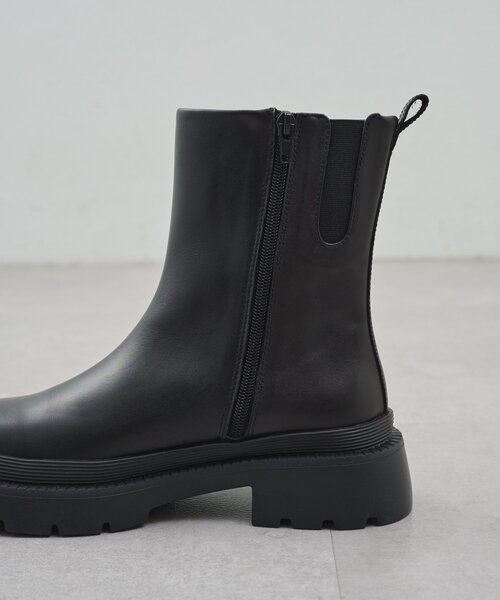 GALLARDAGALANTE（ガリャルダガランテ）の「【2.718】タンクソールブーツ（ブーツ・レディース・ブラック・36/37/38）」の4枚目の写真