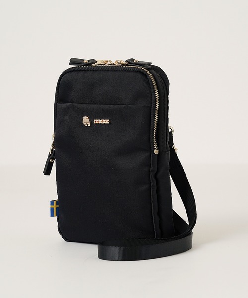 moz（モズ）の「【WEB限定】moz モズ スマホショルダーバッグ（ショルダーバッグ・レディース・ブラック/チャコールグレー/グレイッシュベージュ・ONE SIZE）」の15枚目の写真