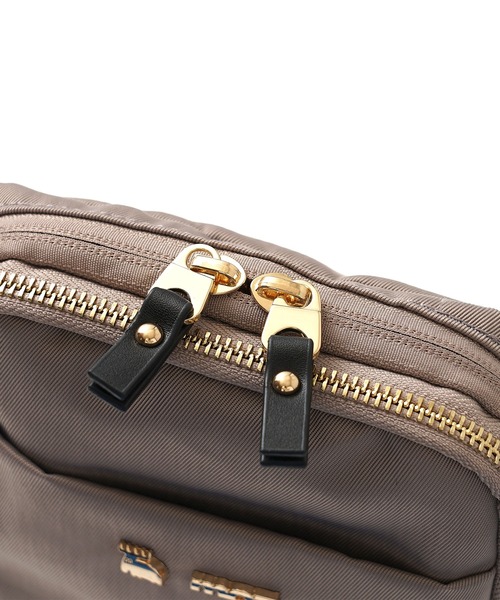 moz（モズ）の「【WEB限定】moz モズ スマホショルダーバッグ（ショルダーバッグ・レディース・ブラック/チャコールグレー/グレイッシュベージュ・ONE SIZE）」の4枚目の写真