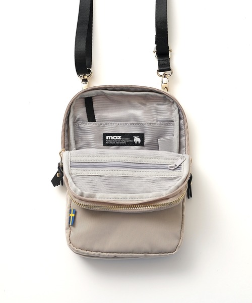 moz（モズ）の「【WEB限定】moz モズ スマホショルダーバッグ（ショルダーバッグ・レディース・ブラック/チャコールグレー/グレイッシュベージュ・ONE SIZE）」の18枚目の写真