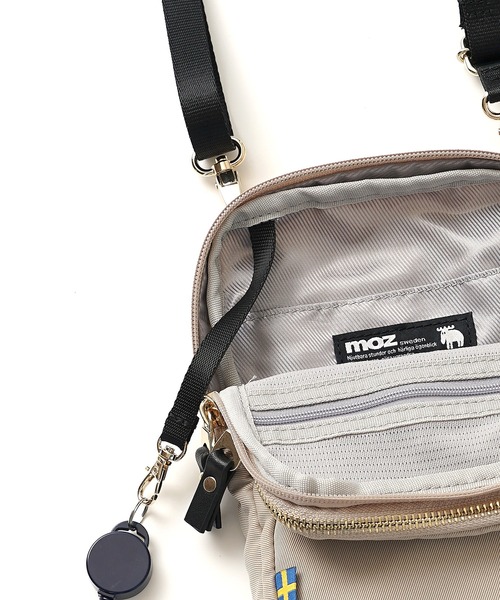 moz（モズ）の「【WEB限定】moz モズ スマホショルダーバッグ（ショルダーバッグ・レディース・ブラック/チャコールグレー/グレイッシュベージュ・ONE SIZE）」の19枚目の写真