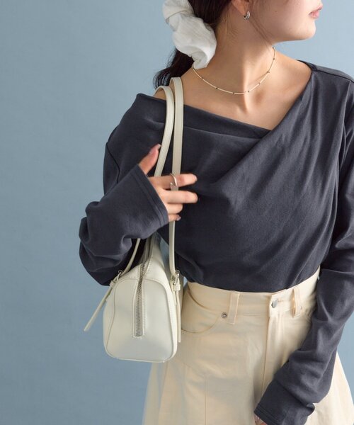 お気に入り4万6千人突破！オフショルロンT（Tシャツ/カットソー