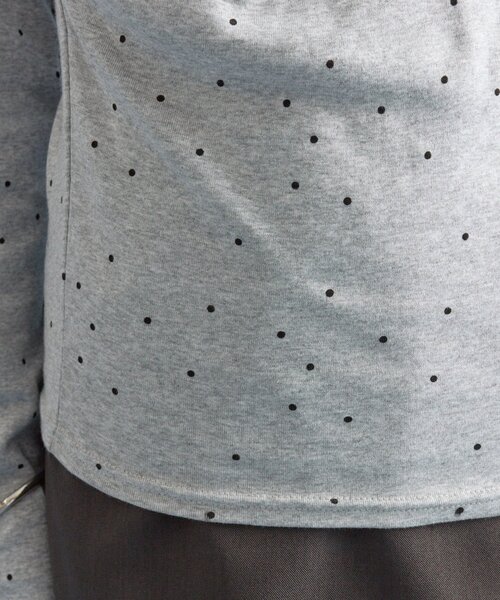 mystic（ミスティック）の「【6色展開 / WEB限定カラーあり！】オフショルロングTシャツ（Tシャツ/カットソー・レディース・ブラック/グレー系その他2/ネイビー/ホワイト/グレー/オフホワイト・FREE/2）」の12枚目の写真