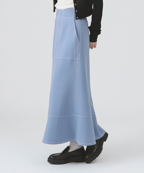 Ray BEAMS(レイビームス)の「ステッチ マーメイド スカート(スカート・レディース・ブラック/ブラウン系その他3/ホワイト系その他6/ライトブルー・1/0)」の16枚目の写真