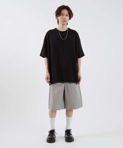 improves(インプローブス)の「ルーズシルエット TRポンチ ステッチTシャツ(Tシャツ/カットソー・メンズ・チャコール/ブラウン/ホワイト/グレー/ブラック/ブルーグレー・LARGE/MEDIUM/X-LARGE)」の8枚目の写真