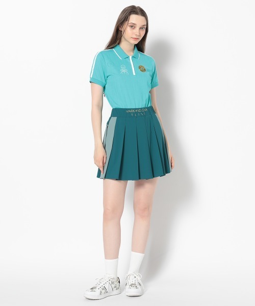 MARK & LONA(マークアンドロナ)の「Opulent Swing Skirt | WOMEN(スカート・レディース・グリーン/ホワイト/ベージュ・36)」の13枚目の写真