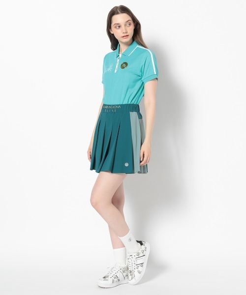 MARK & LONA(マークアンドロナ)の「Opulent Swing Skirt | WOMEN(スカート・レディース・グリーン/ホワイト/ベージュ・36)」の14枚目の写真