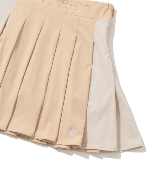 MARK & LONA(マークアンドロナ)の「Opulent Swing Skirt | WOMEN(スカート・レディース・グリーン/ホワイト/ベージュ・36)」の6枚目の写真