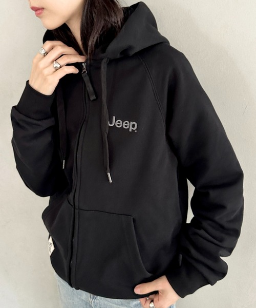 セール】【日本未発売/WEB限定】JEEP(ジープ)/ロゴ刺繍 フルジップ