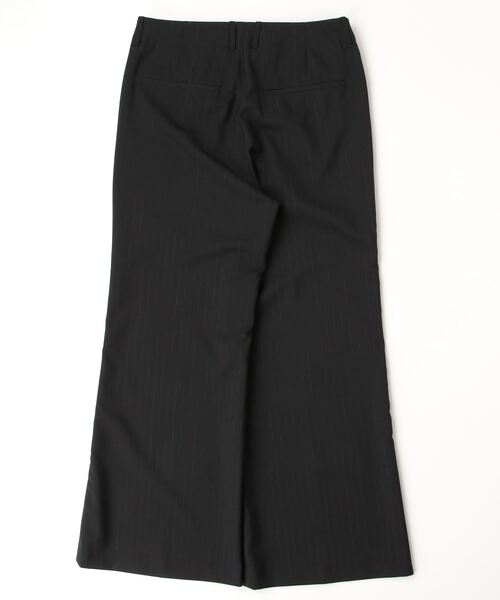 my beautiful landlet（マイビューティフルランドレット）の「【my beautiful landlet】 STRIPE WOOL FLARED SLACKS（スラックス・メンズ・グレー/ネイビー/ブラック・1/2/0）」の10枚目の写真
