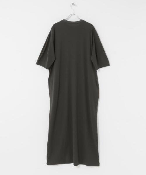 かぐれ（カグレ）の「『2サイズ展開』コクーンスリーブストレートワンピース（ワンピース・レディース・ブラック/チャコールグレー・0/1）」の13枚目の写真