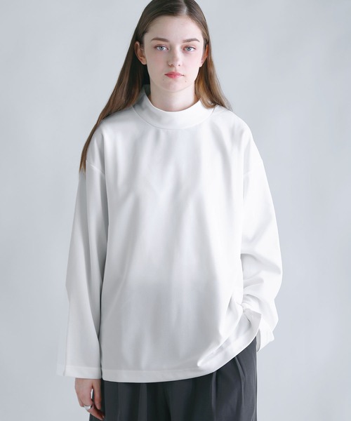 ドライアムンゼンモックネックカットソー（Tシャツ/カットソー