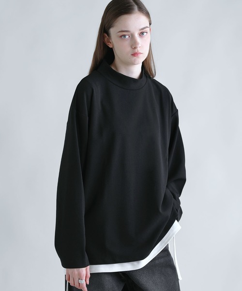 ドライアムンゼンモックネックカットソー（Tシャツ/カットソー