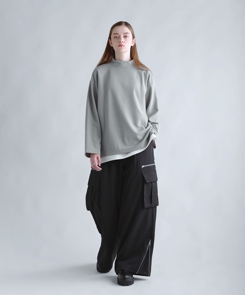 ドライアムンゼンモックネックカットソー（Tシャツ/カットソー