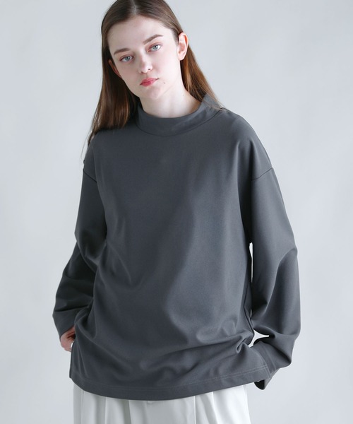 未使用品　Y,s 八部袖カットソー/カーキ（SALE中） シニア服 80代 70代 60代 レディース 婦人服 高齢者