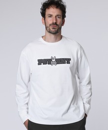 ♯177 PsychoBunny サイコバニー長袖シャツ 迷彩 ロゴ刺繍パッチ Psycho Bunny｜サイコバニーのTシャツ/カットソー（長袖）通販 - ZOZOTOWN