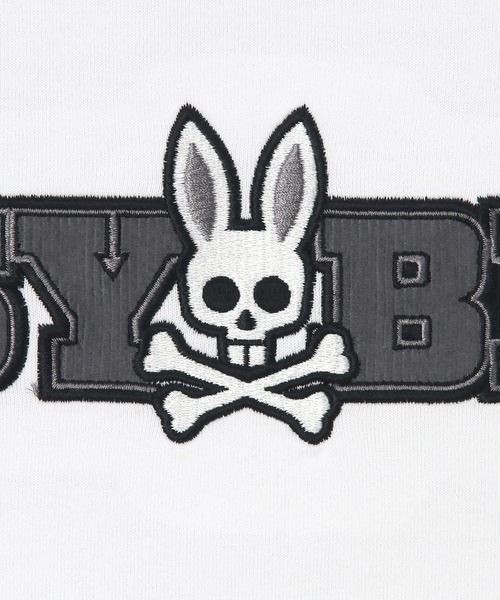 Psycho Bunny（サイコバニー）の「ロングスリーブ センターブロックロゴTシャツ（Tシャツ/カットソー・メンズ・ホワイト/ブラック・X-LARGE/SMALL/MEDIUM/LARGE）」の10枚目の写真