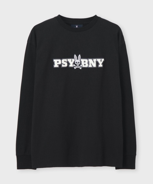 Psycho Bunny（サイコバニー）の「ロングスリーブ センターブロックロゴTシャツ（Tシャツ/カットソー・メンズ・ホワイト/ブラック・X-LARGE/SMALL/MEDIUM/LARGE）」の14枚目の写真