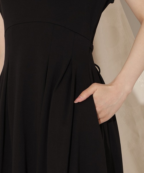 WILLSELECTION（ウィルセレクション）の「２WAYドレープカットワンピース（ワンピース・レディース・ダークブラウン/ボルドー/ブラック・FREE）」の9枚目の写真