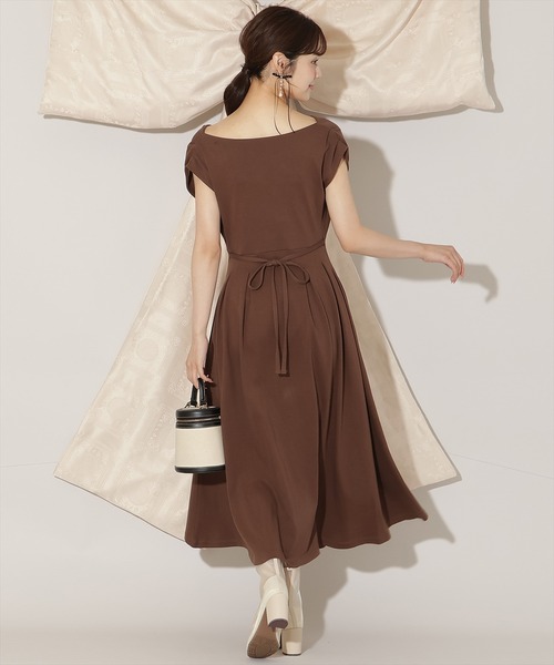 WILLSELECTION（ウィルセレクション）の「２WAYドレープカットワンピース（ワンピース・レディース・ダークブラウン/ボルドー/ブラック・FREE）」の11枚目の写真