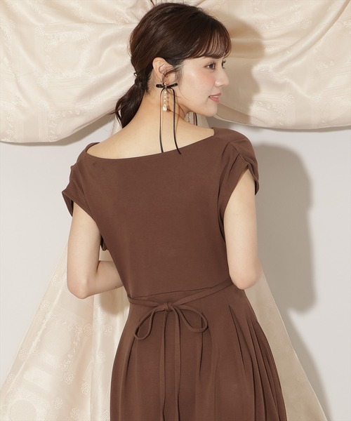 WILLSELECTION（ウィルセレクション）の「２WAYドレープカットワンピース（ワンピース・レディース・ダークブラウン/ボルドー/ブラック・FREE）」の13枚目の写真