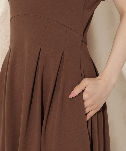 WILLSELECTION（ウィルセレクション）の「２WAYドレープカットワンピース（ワンピース・レディース・ダークブラウン/ボルドー/ブラック・FREE）」の15枚目の写真